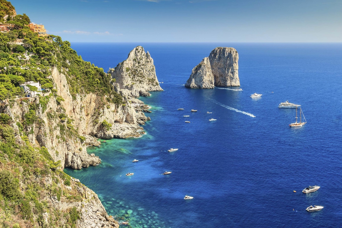 Luxury Yacht Tour of Naples Gulf and Amalfi Coast (8 Days - 7 Nights) Region: Campania